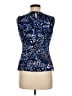 Calvin Klein Blue Sleeveless Blouse Size S - photo 2