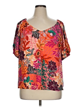Ann Taylor Loft Short Sleeve Blouse