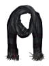 Nordstrom 100% Rayon Gray Black Scarf One size - photo 1