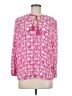 Falls Creek Pink Long Sleeve Blouse Size M - photo 1