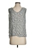 Lucky Brand Silver Sleeveless Blouse Size S - photo 1