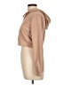 Love J 100% Polyester Tan Zip Up Hoodie Size L - photo 5