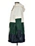 Lucky Brand 100% Polyurethane Color Block Green Raincoat Size M - photo 5