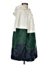 Lucky Brand 100% Polyurethane Color Block Green Raincoat Size M - photo 4