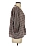 Decree Gray 3/4 Sleeve Blouse Size S - photo 4