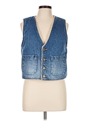 Rolla's Denim Vest (view 1)