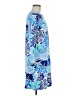 IBKUL Print Blue Casual Dress Size M - photo 4