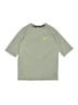 Nike 100% Polyester Solid Green Active T-Shirt Size L (youth) - photo 1