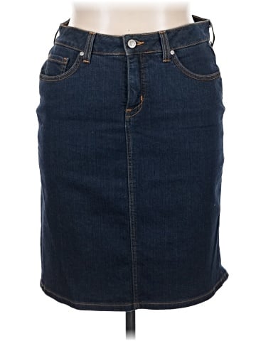 MiracleBody Denim Skirt (view 1)