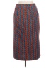 System Plaid Blue Casual Skirt Size M (estimated) - photo 2