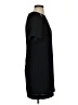 Bordeaux 100% Polyester Solid Black Casual Dress Size S - photo 4