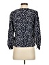 Gap 100% Rayon Blue 3/4 Sleeve Blouse Size S - photo 2