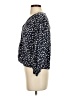 Gap 100% Rayon Blue 3/4 Sleeve Blouse Size S - photo 5