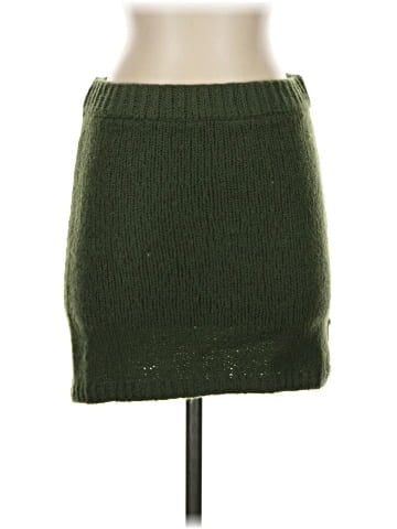 Flat White Wool Skirt (view 1)