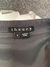 Theory Solid Gray Wool Skirt Size 4 - photo 4