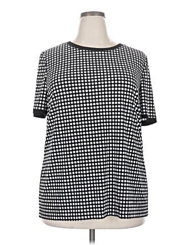 Anne Klein Short Sleeve Top (view 1)