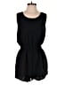 Unbranded 100% Polyester Solid Black Romper Size L - photo 1