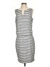 Athleta Stripes Gray Casual Dress Size S - photo 1