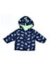 Old Navy 100% Polyester Print Blue Snow Jacket Size 6-12 mo - photo 1