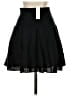 J.Crew 100% Linen Solid Black Casual Skirt Size S - photo 2
