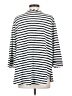 Chico's Stripes White 3/4 Sleeve Top Size S - photo 2