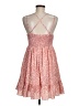 Main Strip 100% Polyester Hearts Pink Cocktail Dress Size M - photo 2