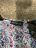 Express 100% Polyester Paisley Blue Casual Skirt Size 7 - 8 - photo 4