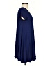 Rolla Coster Solid Blue Casual Dress Size S - photo 4