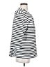Chico's Stripes White 3/4 Sleeve Top Size S - photo 4