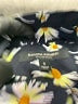 Banana Republic 100% Polyester Floral Black Long Sleeve Blouse Size S - photo 7