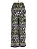 Ilu Ilu Print Green Casual Pants Size M - photo 2