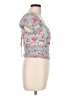No Boundaries 100% Polyester Pink Short Sleeve Top Size L - photo 4