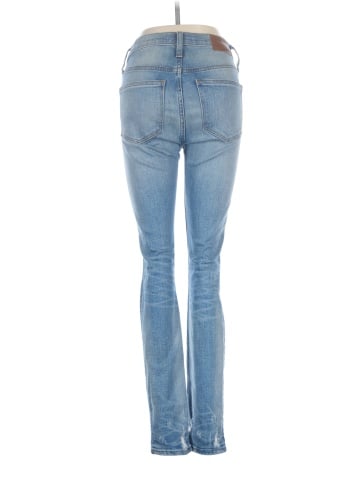 Madewell 9" High-Rise Skinny Jeans: Destructed-Hem Edition (view 2)