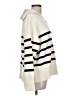 Zara Stripes Ivory Pullover Sweater Size L - photo 4