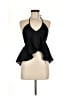 Commense Black Halter Top Size M - photo 1