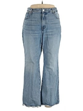 Madewell Plus Relaxed Bootcut Jeans (view 1)