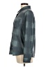 32 Degrees Plaid Teal Long Sleeve Blouse Size M - photo 5