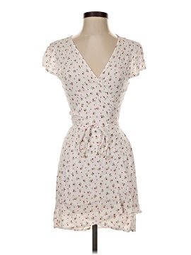 gold wrap dress PETER COHEN: Sleeve Sign Wrap Dress