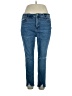 Terra & Sky Solid Blue Jeans Size 16W Plus - photo 1