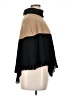 Kim Rogers 100% Acrylic Black Poncho Size XL - photo 4