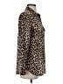 Equipment 100% Silk Animal Print Brown Long Sleeve Silk Top Size S - photo 4