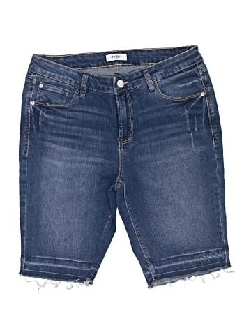Kensie Denim Shorts (view 1)
