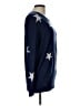 M Magaschoni Stars Blue Pullover Sweater Size L - photo 4