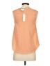 Paper Crown 100% Polyester Orange Sleeveless Blouse Size XS - photo 2