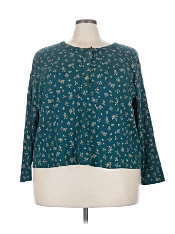 True Craft 3/4 Sleeve Blouse (view 1)