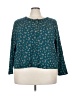 True Craft Teal 3/4 Sleeve Blouse Size 4X - photo 1