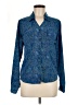 Lyaner Paisley Blue Long Sleeve Button-Down Shirt Size M (estimated) - photo 1