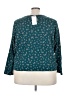 True Craft Teal 3/4 Sleeve Blouse Size 4X - photo 2