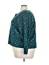 True Craft Teal 3/4 Sleeve Blouse Size 4X - photo 5