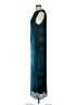 Topshop 100% Polyester Graphic Blue Cocktail Dress Size 12 - photo 5